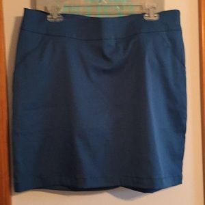 Dark Teal green golf skort
